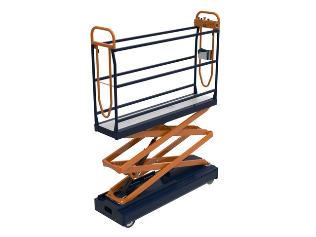 Serie Benomic S-line de elevadores de tijera móviles para cultivo de tomate